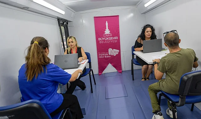 İzmir'de 'Meslek Fabrikası' ile iş buluyorlar