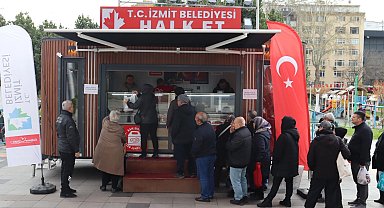 İzmit'te Halk Et yoğun ilgi gördü