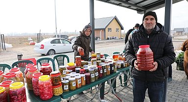 Kayseri Kocasinan'da son hasat yapıldı
