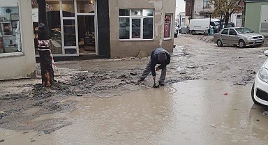 Keşan'da Uğur Mumcu Caddesi esnafı dert küpü