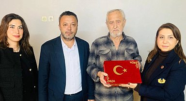 Kocaeli İzmit'te gazilere vefa ziyaretleri sürüyor 