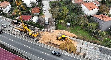 Kocaeli'de Gölcük Ulaşlı'nın kritik noktasında düğüm çözülüyor