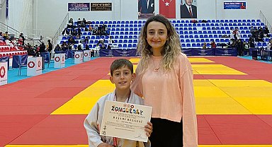 Kütahyalı minik judocudan gururlandıran başarı
