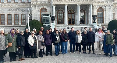 Maltepeliler, Dolmabahçe Sarayı'nı ziyaret etti