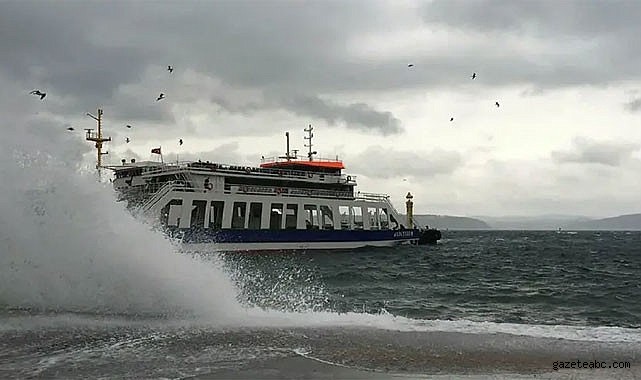 Marmara'da Fırtına Alarmı