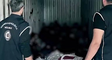 Mersin Limanı'nda konteynerde 44 düzensiz göçmen yakalandı