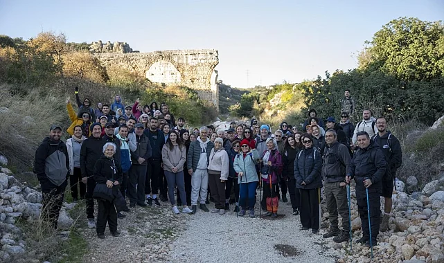 Mersin'de Tarihi Kilikya Yolu'nda doğa ve tarih yolculuğu