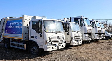 Mudanya Belediyesi temizlik filosunu güçlendirdi