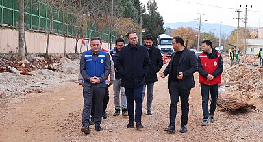 Muğla Büyükşehir'den alt ve üst yapı yatırımlarına devam