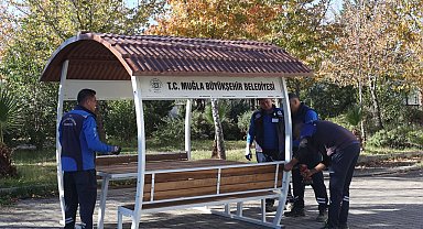 Muğla Köyceğiz'de ortak alanlar Büyükşehir güzelliği