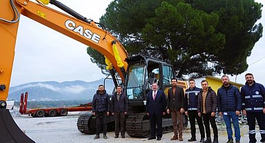 Muğla Milas'a TBB'den ekskavatör hibesi