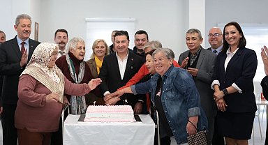 Muğla'da Başkan Aras'tan Yaşamevi'ne moral ziyareti