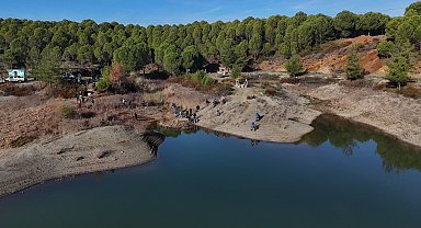 Muğla'da temizlik seferberliği Ula Göleti'nden başladı