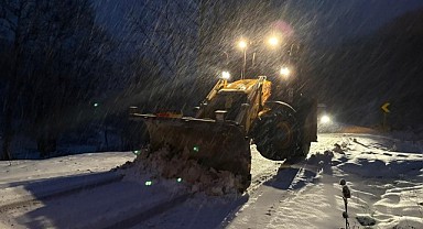 Nilüfer’de kar mesaisi