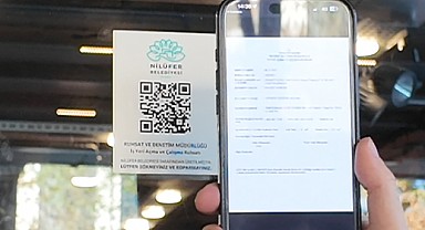 Nilüfer’de QR kod ile ruhsat dönemi başladı