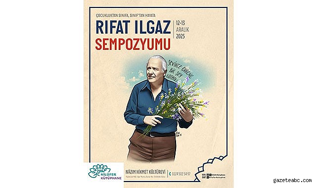 Nilüfer’de Yılın Yazarı Rıfat Ilgaz etkinlikleri sempozyumla sona eriyor