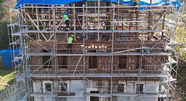 Ordu'da Çamaş Cevat Bey Konağı restorasyonla hayat buluyor