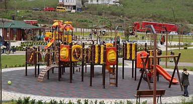 Ordu'da çocuklara 186 yeni oyun grubu kazandırıldı