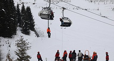 Ordu'da gerçeğini aratmayan kurtarma tatbikatı 