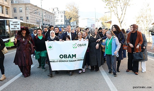 Osmangazi’de Engelli Bireyler Farkındalık İçin Yürüdü