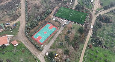 Sakarya Geyve'de spor sahaları hizmete gün sayıyor