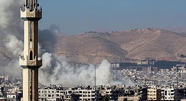 Şam’da Mezze’de Patlama Sesleri