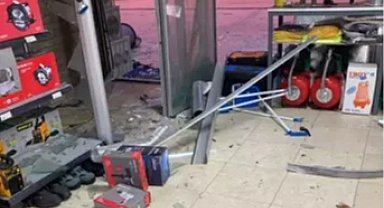 Şile Ağva'da işyerine patlayıcı saldırı!