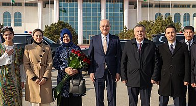 TBMM Başkanı Kurtulmuş Özbekistan'da