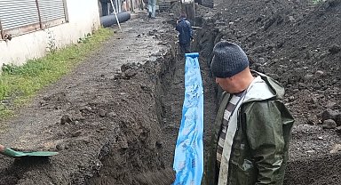 Trabzon'da Hacıköy'e altyapı hamlesi