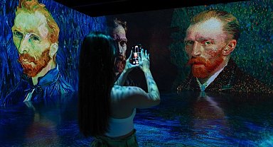 "Van Gogh: Işığında izinde" sergisi 22 Şubat'a kadar İstanbul DDM'de