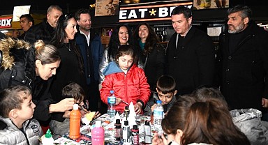 Yeni Yıl Festivali’nde Başkan Erkan Aydın Vatandaşlarla Buluştu