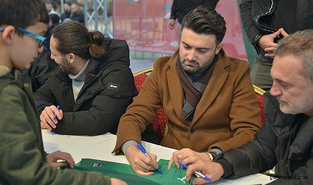 ‘Yeni Yıl Meydanı'nda Bursaspor coşkusu