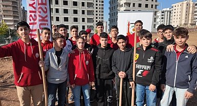 Yeşeren Okullar Projesi ile fidanlar toprakla buluşuyor