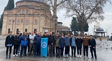 Yıldırımlı Gençlerden Tarihi Yolculuk