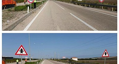 58 Bin Trafik Levhası Kaldırıldı