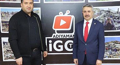 Adıyaman Milletvekili Alkayış ve AK Parti yönetiminden İGC'ye ziyaret