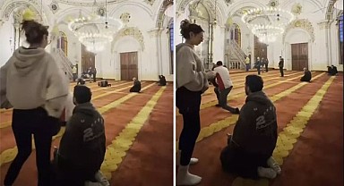 Aziziye Camii’ndeki Uygunsuz Davranış Tepki Çekti