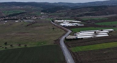 Balıkesir'de konforlu ve güvenli yol çalışması