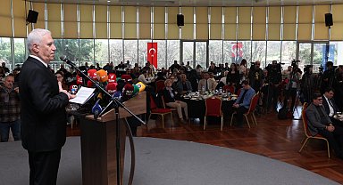 Başkan Bozbey, basın mensuplarıyla buluştu