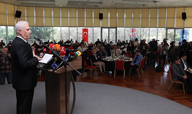 Başkan Bozbey, basın mensuplarıyla buluştu