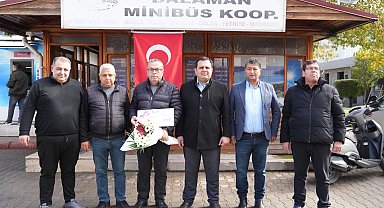 Başkan Durmuş'tan duyarlı şoföre hediye çeki