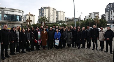 Başkan Şadi Özdemir’e Kızılcıklı’da çocuklardan kaykay park talebi geldi