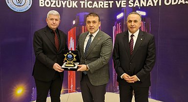 Bilecik Bozüyük'te vergi rekortmenlerine onurlandırıldı