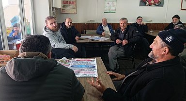 Bilecik Pazaryeri'nde üreticiye tarımsal bilgilendirme