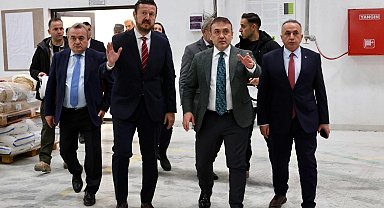 Bozüyük OSB'de stratejik üretime Vali'den yakın takip