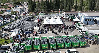 Bursa Büyükşehir'in tarlada izi var... Bursa'da 2025'te üreticiye Büyükşehir nefesi