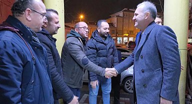 Bursa İnegöl protokolünden yeni yıl ziyareti