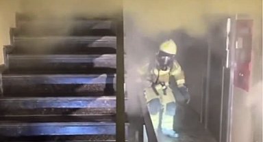 Bursa Nilüfer'de otel yangını korkuttu! 35 kişi tahliye edildi