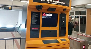 Bursa Osmangazi İstasyonu'nda Bursakart kiosk krizi!