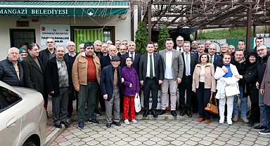 Bursa Osmangazi'de mahalle buluşmalarıyla hizmet sahada